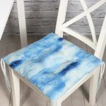 RealHomes Özel Tasarım Düğmeli Pofuduk Sandalye Minderi Realhomes