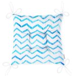 RealHomes Özel Tasarım Düğmeli Pofuduk Sandalye Minderi Realhomes