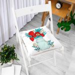 - P2325-Gorsel-1 - Realhomes  RealHomes Özel Tasarım Düğmeli Pofuduk Sandalye Minderi Realhomes