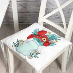 - P2325-Gorsel - Realhomes  RealHomes Özel Tasarım Düğmeli Pofuduk Sandalye Minderi Realhomes