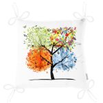 RealHomes Özel Tasarım Düğmeli Pofuduk Sandalye Minderi Realhomes