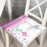 RealHomes Özel Tasarım Düğmeli Pofuduk Sandalye Minderi Realhomes