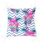 RealHomes Özel Tasarım Düğmeli Pofuduk Sandalye Minderi Realhomes