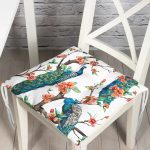 RealHomes Özel Tasarım Düğmeli Pofuduk Sandalye Minderi Realhomes