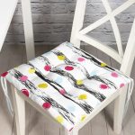 RealHomes Özel Tasarım Düğmeli Pofuduk Sandalye Minderi Realhomes