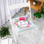 RealHomes Özel Tasarım Düğmeli Pofuduk Sandalye Minderi Realhomes