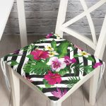 - P2410-Gorsel - Realhomes  RealHomes Özel Tasarım Düğmeli Pofuduk Sandalye Minderi Realhomes