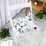 RealHomes Özel Tasarım Düğmeli Pofuduk Sandalye Minderi Realhomes