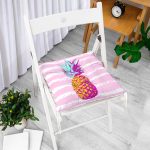 RealHomes Özel Tasarım Düğmeli Pofuduk Sandalye Minderi Realhomes