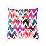 RealHomes Özel Tasarım Düğmeli Pofuduk Sandalye Minderi Realhomes