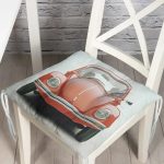 RealHomes Özel Tasarım Düğmeli Pofuduk Sandalye Minderi Realhomes