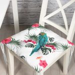 RealHomes Özel Tasarım Düğmeli Pofuduk Sandalye Minderi Realhomes