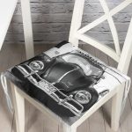 - P254-Gorsel - Realhomes RealHomes Özel Tasarım Düğmeli Pofuduk Sandalye Minderi Realhomes