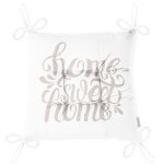 RealHomes Dijital Baskılı Pofuduk Sandalye Minderi 40 x 40 cm Düğmeli Realhomes