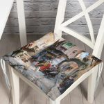 RealHomes Özel Tasarım Düğmeli Pofuduk Sandalye Minderi Realhomes