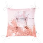 - P3005-Gorsel-2 - Realhomes Pembe Zeminli Yılbaşı Konseptli Desenli Pofuduk Sandalye Minderi Realhomes