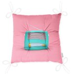 - P3018-Gorsel-2 - Realhomes Nostaljik Radyo Temalı Dijital Baskılı Pofuduk Sandalye Minderi Realhomes