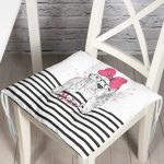 RealHomes Özel Tasarım Düğmeli Pofuduk Sandalye Minderi Realhomes