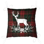 - P3037-Gorsel-2 - Realhomes Ekose Zeminde Yılbaşı Geyik Temalı Dijital Baskılı Pofuduk Sandalye Minderi Realhomes