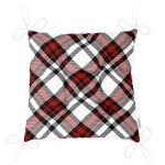 - P3083-Gorsel-2 - Realhomes Kırmızı Siyah Çapraz Ekose Desenli Dekoratif Pofuduk Sandalye Minderi Realhomes