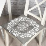 RealHomes Özel Tasarım Düğmeli Pofuduk Sandalye Minderi Realhomes