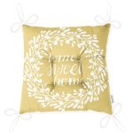 RealHomes Özel Tasarım Düğmeli Pofuduk Sandalye Minderi Realhomes