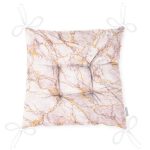 - P3122-Gorsel-2 - Realhomes Altın Yaldızlı Açık Renk Mermer Desenli Pofuduk Sandalye Minderi Realhomes