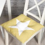 - P314-Gorsel - Realhomes  RealHomes Özel Tasarım Düğmeli Pofuduk Sandalye Minderi Realhomes