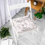 - P3143-Gorsel-1 - Realhomes Mermer ve Petek Desenli Dijital Baskılı Pofuduk Sandalye Minderi Realhomes