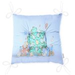 - P3145-Gorsel-2 - Realhomes Açık Mavi Kar Tanesi Temalı Dijital Baskılı Pofuduk Sandalye Minderi Realhomes