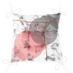 - P3151-Gorsel-2 - Realhomes  Geometrik Mermer Desenli Dijital Baskılı Pofuduk Sandalye Minderi Realhomes