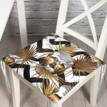 - P3164-Gorsel - Realhomes Kurukafa Desenli Geometrik Pofuduk Sandalye Minderi Realhomes