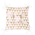 - P3195-Gorsel-2 - Realhomes Üçgen Pudra Renkler Özel Tasarımlı Dekoratif Pofuduk Sandalye Minderi Realhomes