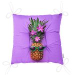 - P3206-Gorsel-2 - Realhomes Mor Zeminde Ananas Desenli Modern Pofuduk Sandalye Minderi Realhomes