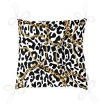 - P3239-Gorsel-2 - Realhomes Leopar Desenli Altın Detaylı Özel Tasarım Modern Pofuduk Sandalye Minderi Realhomes