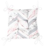 - P3251-Gorsel-2 - Realhomes  Mermer Zeminli Geometrik Tasarımlı Pofuduk Sandalye Minderi Realhomes