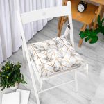 - P3264-Gorsel-1 - Realhomes  Mermer Zeminli Geometrik Desenli Modern Pofuduk Sandalye Minderi Realhomes