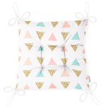 - P3269-Gorsel-2 - Realhomes  Üçgen Geometrik Şekiller Özel Tasarımlı Pofuduk Sandalye Minderi Realhomes