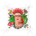 - P3328-Gorsel-2 - Realhomes Özel Tasarım Frida Kahlo Tasarımlı Dekoratif Pofuduk Sandalye Minderi Realhomes