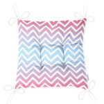 - P3357-Gorsel-2 - Realhomes Renkli Zigzag Tasarımlı 3D Dijital Baskılı Pofuduk Sandalye Minderi Realhomes