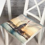 - P336-Gorsel - Realhomes  RealHomes Özel Tasarım Düğmeli Pofuduk Sandalye Minderi Realhomes