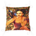 - P3378-Gorsel-2 - Realhomes  Mutluluk Çiçekleri Vintage Tasarımlı Dijital Baskılı Pofuduk Sandalye Minderi Realhomes