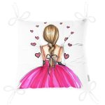 - P3379-Gorsel-2 - Realhomes  Balerin Kız Çizimli Dijital Baskılı 3D Dekoratif Pofuduk Sandalye Minderi Realhomes