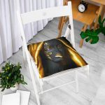 - P3415-Gorsel-1 - Realhomes Afrika Kadın İnsan Figürlü Modern Dekoratif Pofuduk Sandalye Minderi Realhomes