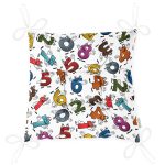 - P3562-Gorsel-2 - Realhomes RealHomes Rakamlar Özel Tasarımlı Pofuduk Sandalye Minderi Realhomes