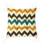 RealHomes Özel Tasarım Düğmeli Pofuduk Sandalye Minderi Realhomes