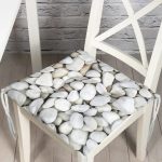 RealHomes Özel Tasarım Düğmeli Pofuduk Sandalye Minderi Realhomes