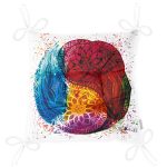 - P5029-Gorsel-2 - Realhomes Renkli Uzak Doğu Denge İkonlu Dijital Baskılı Dekoratif Pofuduk Sandalye Minderi Realhomes