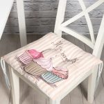 RealHomes Özel Tasarım Düğmeli Pofuduk Sandalye Minderi Realhomes