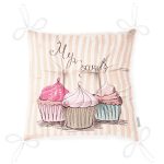 RealHomes Özel Tasarım Düğmeli Pofuduk Sandalye Minderi Realhomes